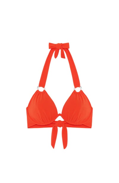Bikini Mono-Armature en éponge PAIN DE SUCRE "Mayara 01 & Ceren 01" - Orange