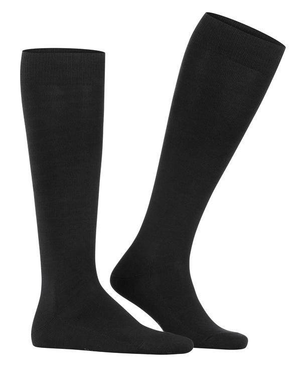 Chaussettes 3/4 Hommes Coton FALKE "Family We Care" 15657 - Black 3000