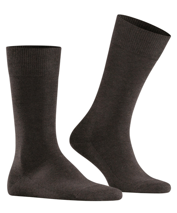 Chaussettes Hommes Coton FALKE "Family We Care" 14657 - Dark brown 5450