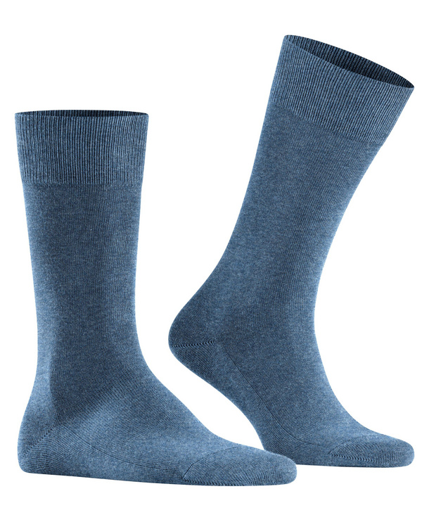 Chaussettes Hommes Coton FALKE "Family We Care" 14657 - Light denim 6660