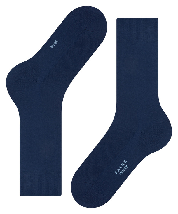 Chaussettes Hommes Coton FALKE "Family We Care" 14657 - Royal blue 6000