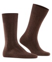 Chaussettes Hommes Laine FALKE "Lhasa" 14423 - Marron 5390