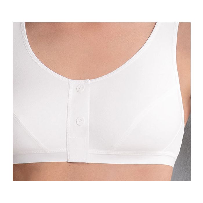 Soutien-gorge post-opératoire pour prothèses sans armatures ANITA CARE "Isra" 5315X - Blanc 006