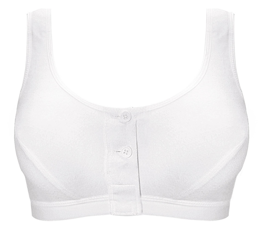 Soutien-gorge post-opératoire pour prothèses sans armatures ANITA CARE "Isra" 5315X - Blanc 006