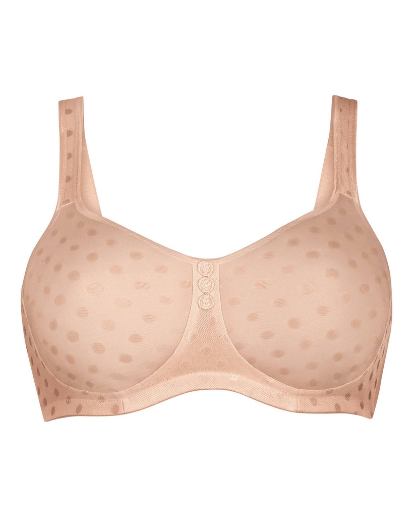 Soutien-gorge pour prothèses avec coques spacer et sans armatures ANITA CARE "Airita" 5752X - Rose poudré 774