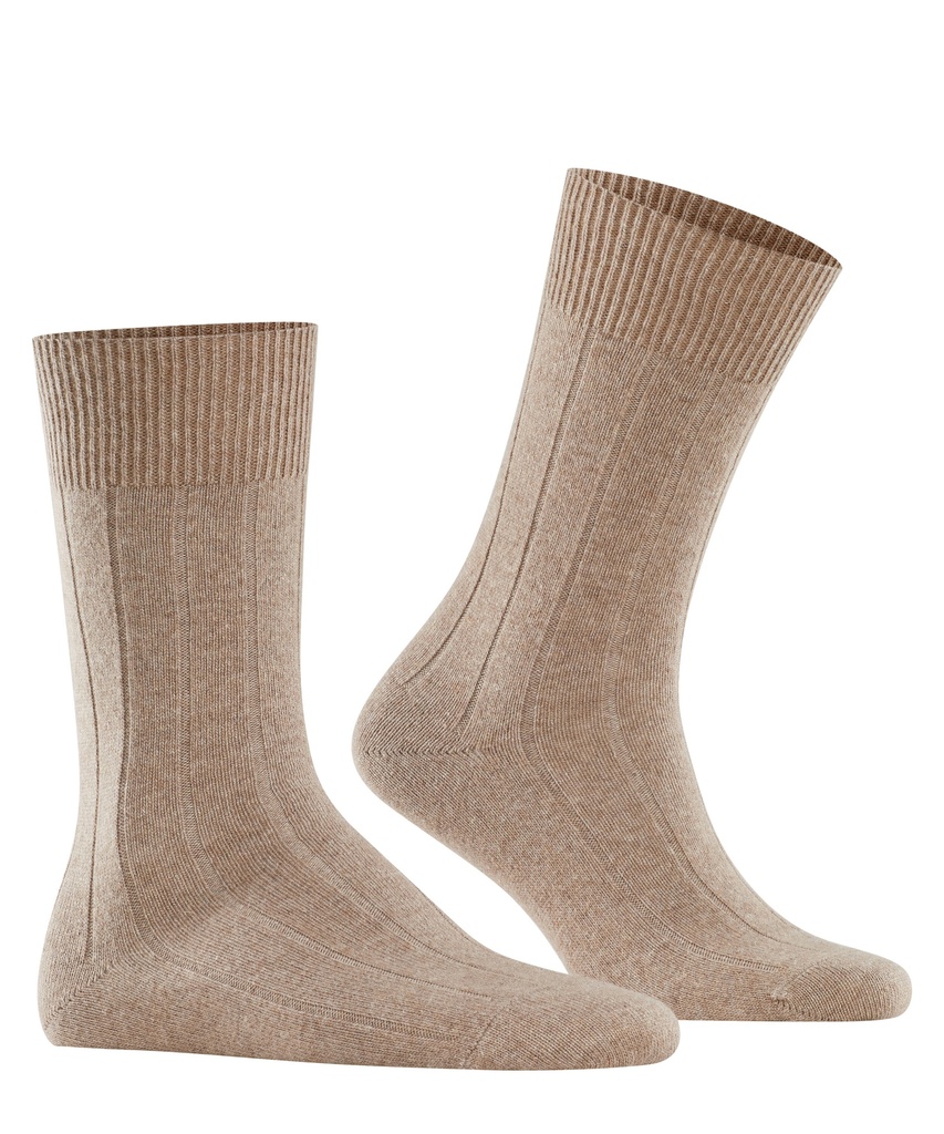 Chaussettes Hommes Laine FALKE "Lhasa" 14423 - Nutmeg mel 5410