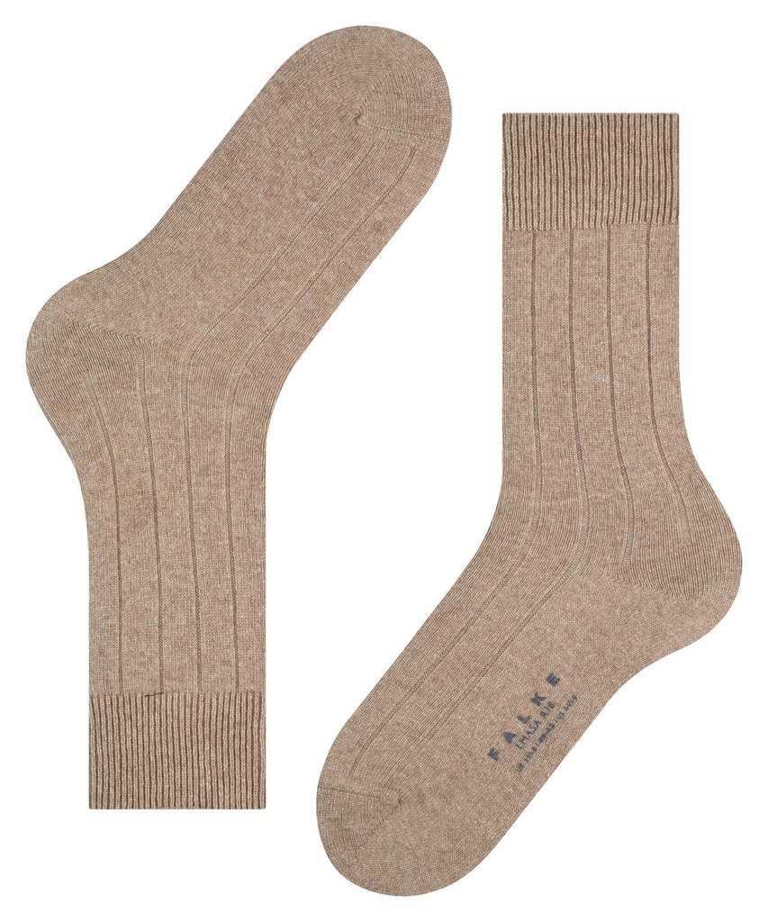 Chaussettes Hommes Laine FALKE "Lhasa" 14423 - Nutmeg mel 5410