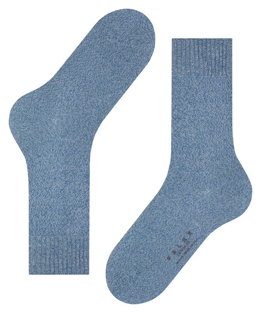 Chaussettes Hommes Chinée FALKE "Denim ID" 14491 - Artic mel 6750