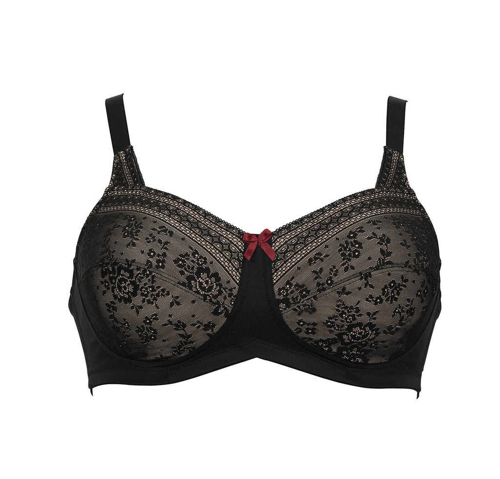 Soutien-gorge pour prothèses sans armatures ANITA CARE "Fleur" 5754X - Noir 001