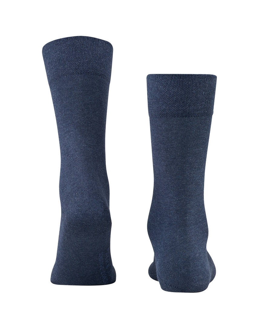 Chaussettes Hommes sans élastique FALKE "London"14616 - Navyblue mel 6490