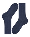 Chaussettes Hommes sans élastique FALKE "London"14616 - Navyblue mel 6490