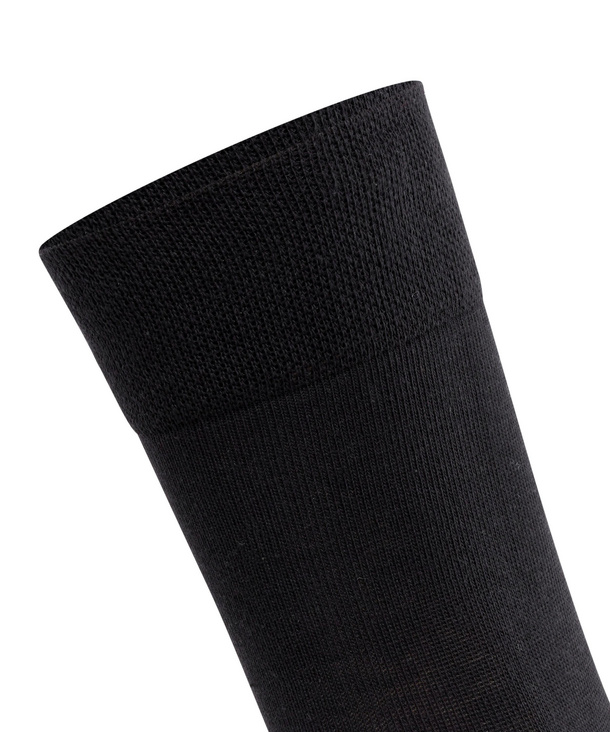 Chaussettes coton dame FALKE "Sensitive London" 47686 - Black 3009