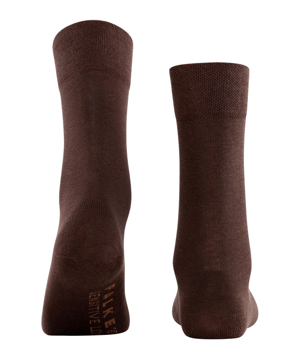 Chaussettes coton dame FALKE "Sensitive London" 47686 - Dark brown 5239