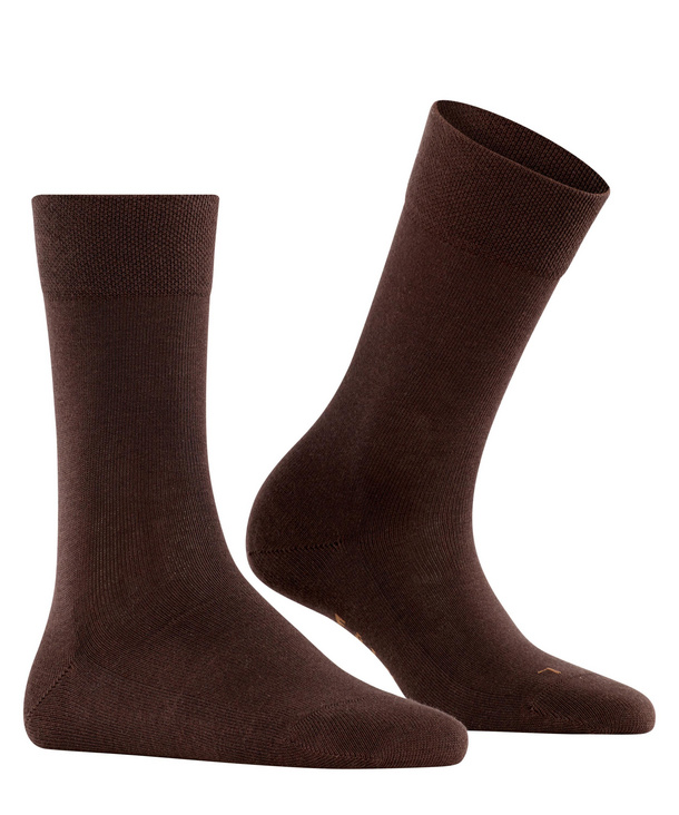 Chaussettes coton dame FALKE "Sensitive London" 47686 - Dark brown 5239