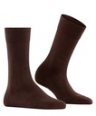 Chaussettes coton dame FALKE "Sensitive London" 47686 - Dark brown 5239