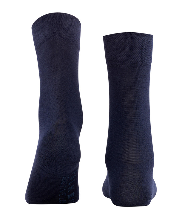 Chaussettes coton dame FALKE "Sensitive London" 47686 - Dark navy 6379