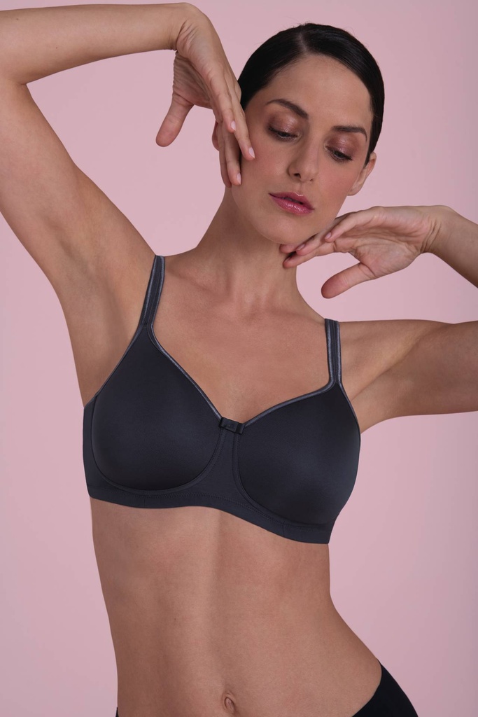 Soutien-gorge pour prothèses à coques sans armatures ANITA CARE "Tonya" 5706X - Bleu ombré 463