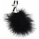 Pinces pour seins & plumes SEX & MISCHIEF "Feathered Nipple Clips"