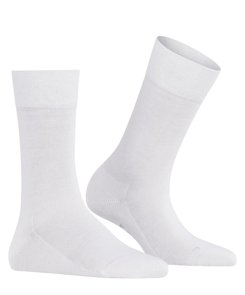 Chaussettes coton dame FALKE "Sensitive London" 47686 - White 2009