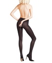 Collant opaque 80 deniers FALKE "Seidenglatt 80" 40480 - Black 3009