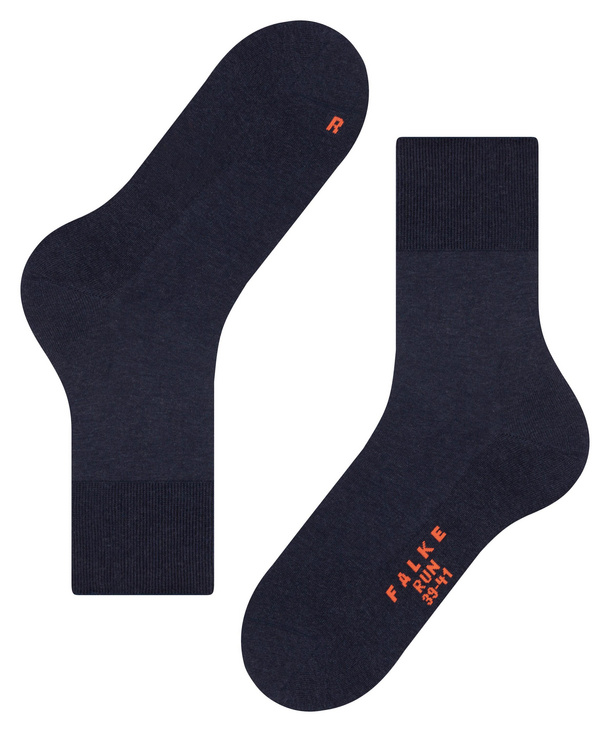 Chaussettes de Sport Unisex FALKE "Run" 16605 - Navyblue mel 6490