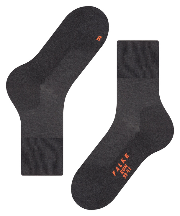 Chaussettes de Sport Unisex FALKE "Run" 16605 - Dark grey 3970