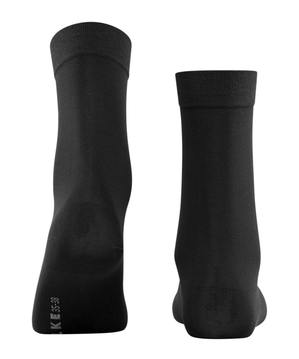 Chaussettes coton dame FALKE "Cotton Touch" 47673 - Black 3009