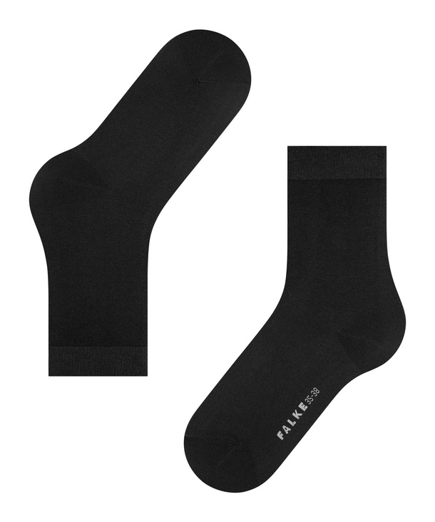 Chaussettes coton dame FALKE "Cotton Touch" 47673 - Black 3009