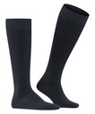 Chaussettes 3/4 hommes de compression medium FALKE "Travel&Comfort Energizing wool" 15530 - Dark navy 6370