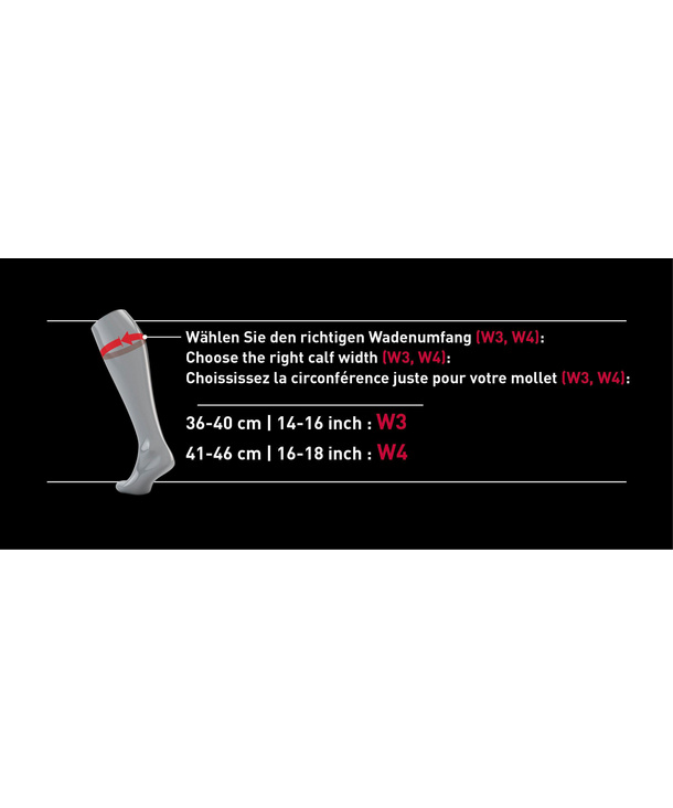 Chaussettes 3/4 hommes de voyage FALKE "Travel&Comfort Ultra Energizing" 15734- Black 3000