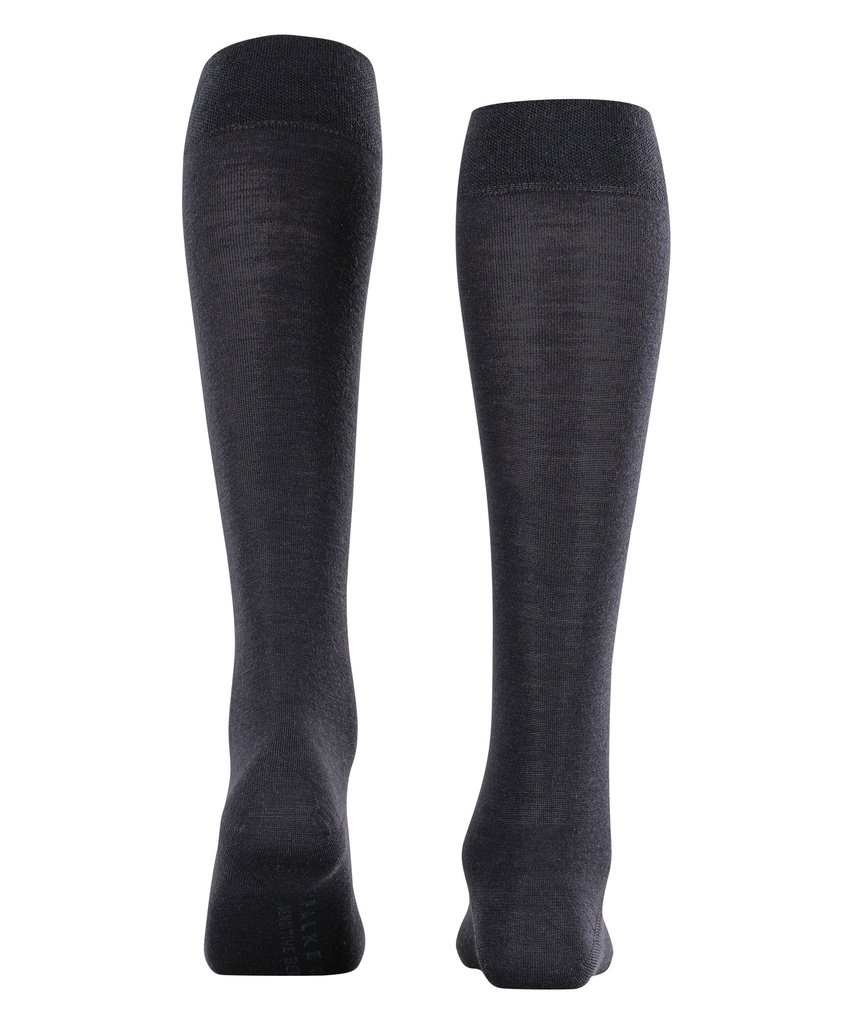 Chaussettes 3/4 laine sans élastique dame FALKE "Berlin Sensitive" 47416 - Dark navy 6379
