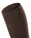 Chaussettes 3/4 laine sans élastique dame FALKE "Berlin Sensitive" 47416 - Dark brown 5239