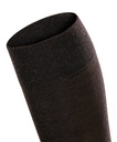 Chaussettes 3/4 laine sans élastique dame FALKE "Berlin Sensitive" 47416 - Black 3009