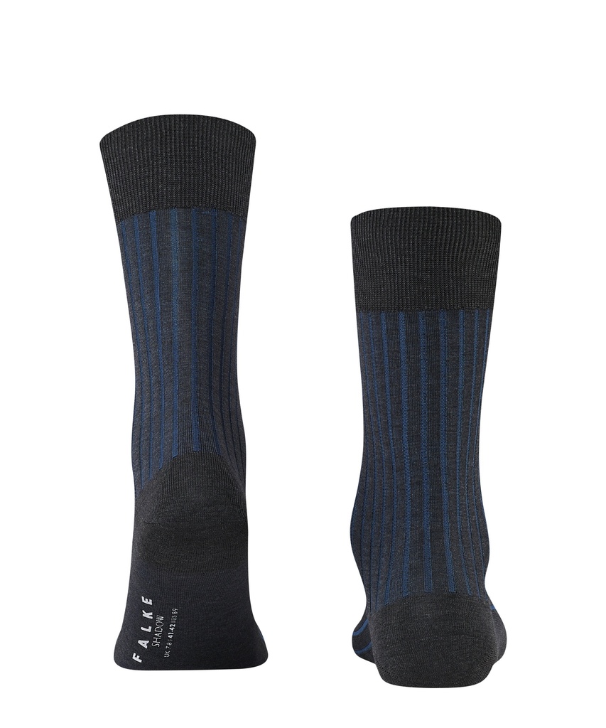 Chaussettes Hommes 100% fil d'écosse FALKE "Shadow"14648 - Anthracite mel 3191