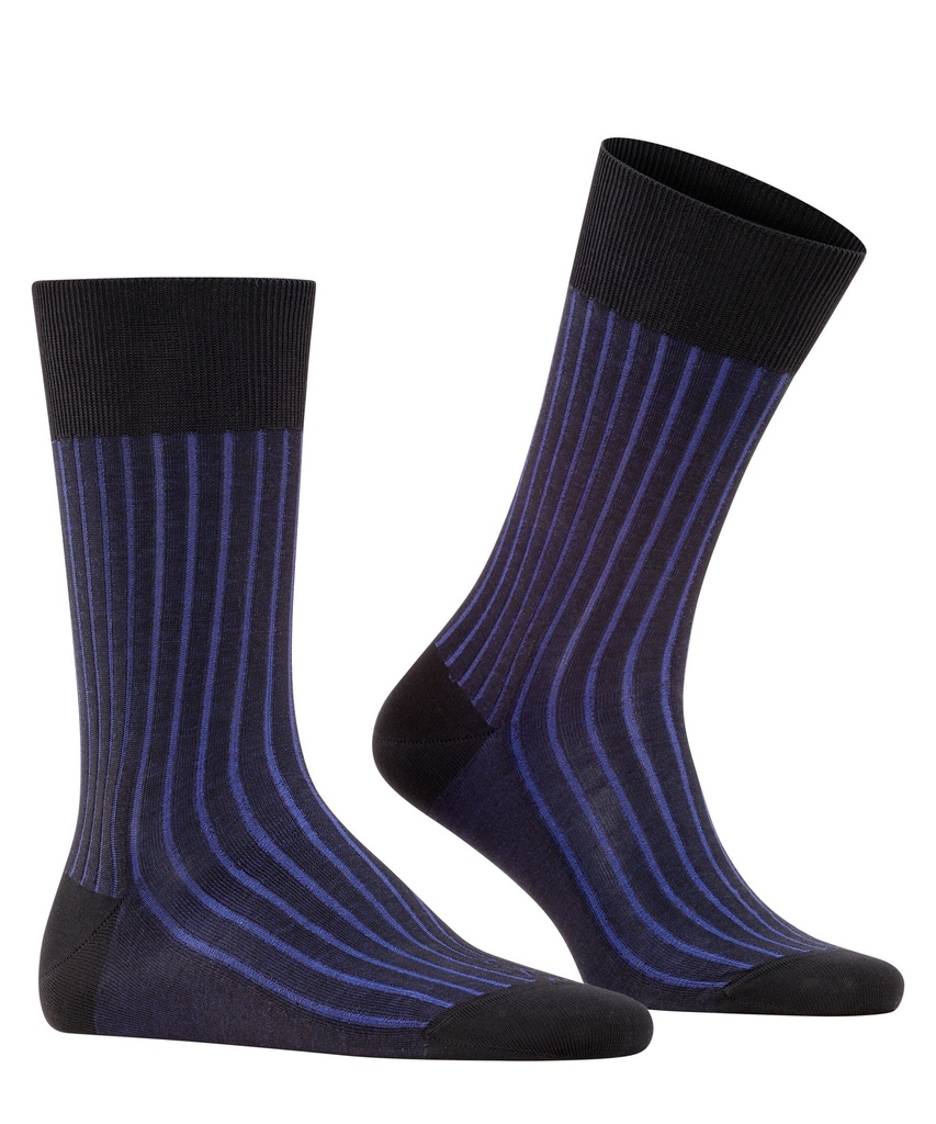 Chaussettes Hommes 100% fil d'écosse FALKE "Shadow"14648 - Black 3003