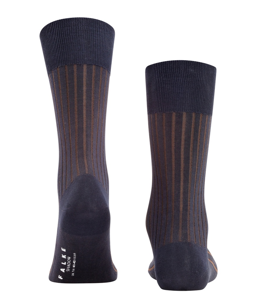 Chaussettes Hommes 100% fil d'écosse FALKE "Shadow"14648 - Dark navy 6374