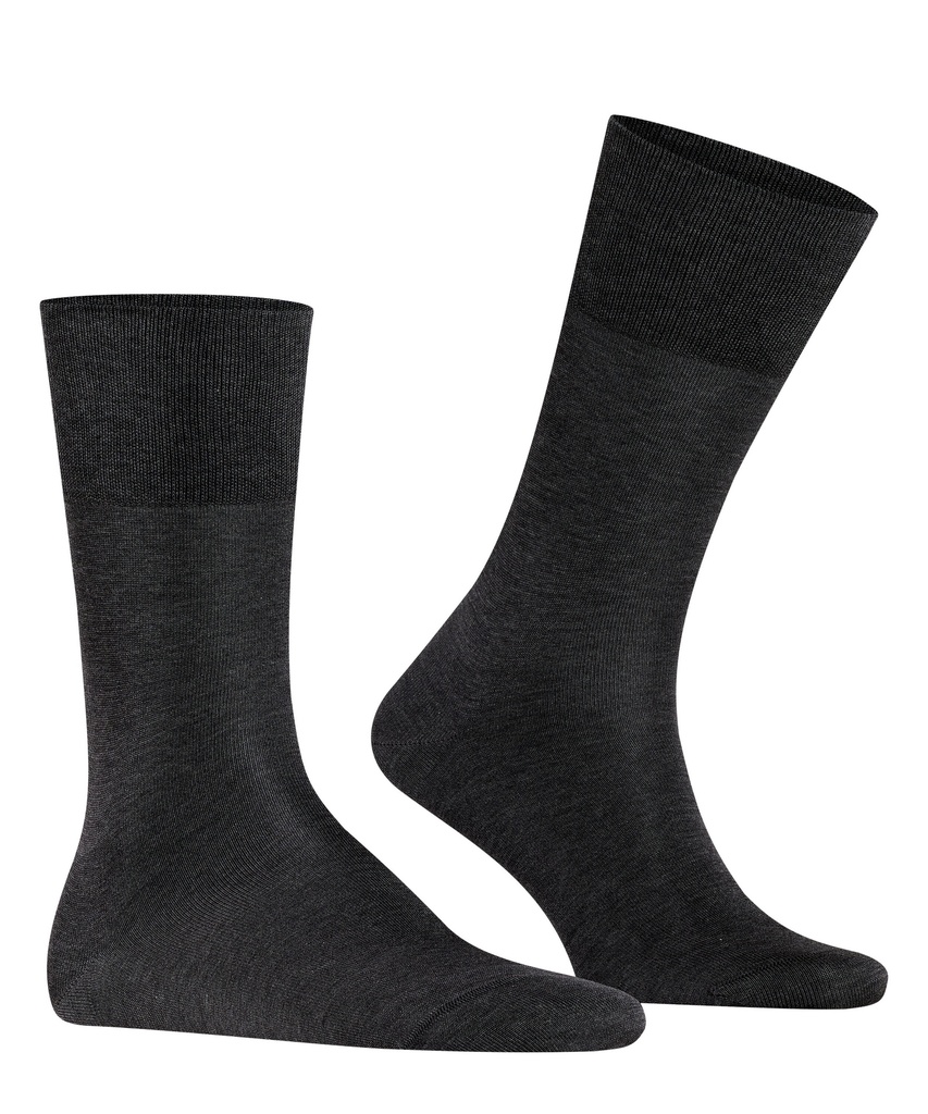 Chaussettes Hommes 100% fil d'écosse FALKE "Tiago" 14662 - Anthracite mel 3190