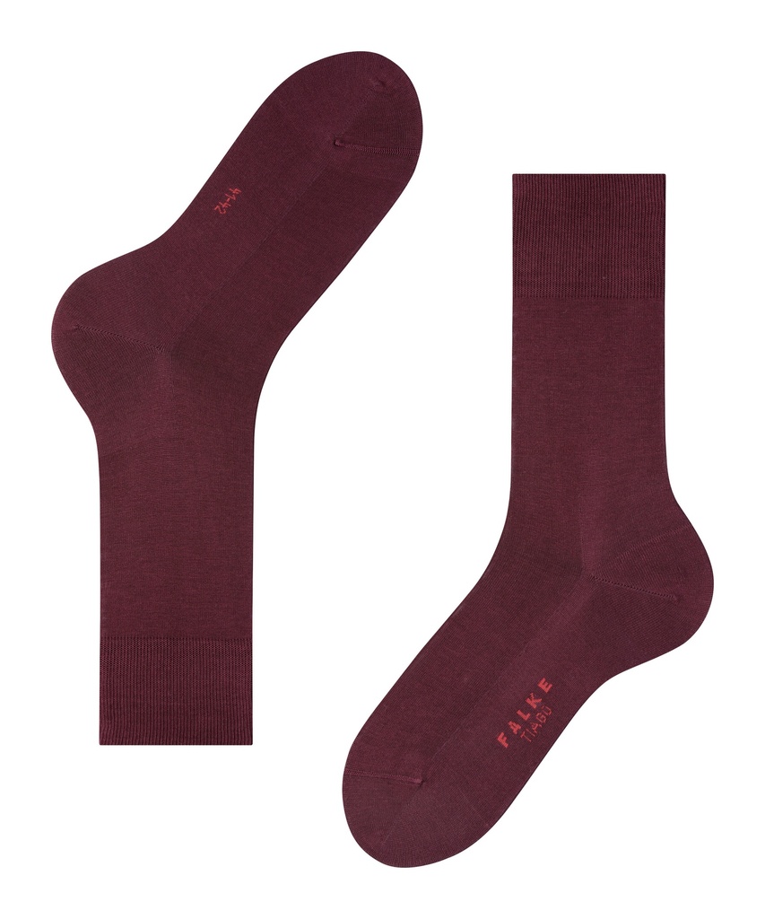 Chaussettes Hommes 100% fil d'écosse FALKE "Tiago" 14662 - Barolo 8596