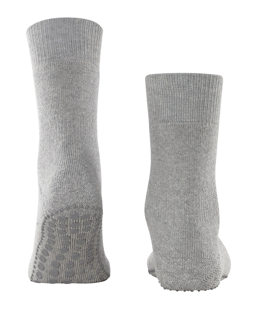 Chaussettes Hommes antidérapante FALKE "Homepads" 16500 - Light grey 3400