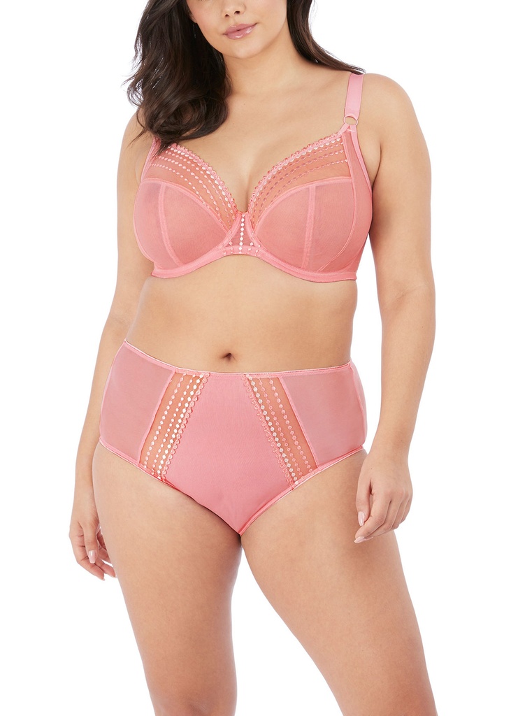 Soutien-gorge armature plongeant spécial poches profondes ELOMI "Matilda" EL8900 - Rose ROE