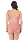 Soutien-gorge armature plongeant spécial poches profondes ELOMI "Matilda" EL8900 - Rose ROE