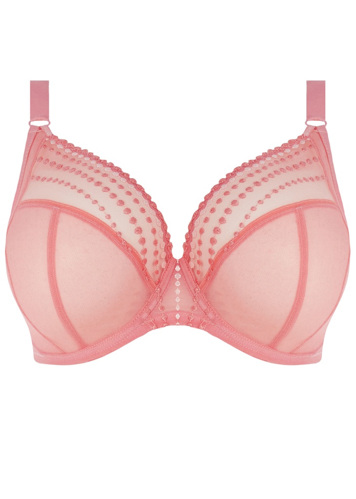 Soutien-gorge armature plongeant spécial poches profondes ELOMI "Matilda" EL8900 - Rose ROE