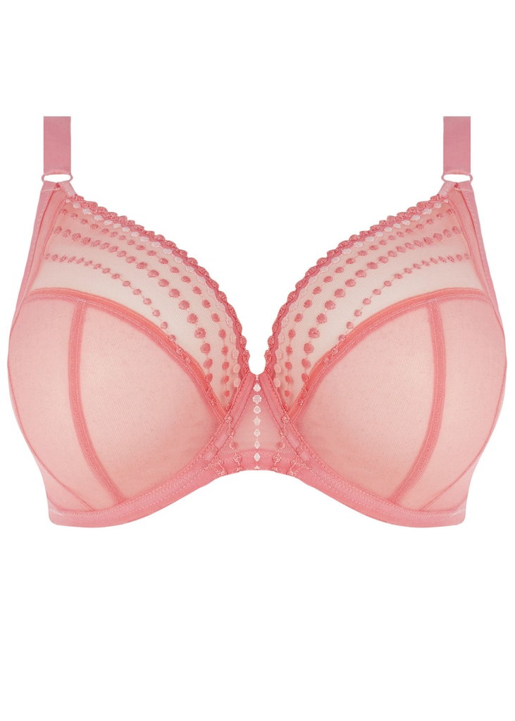 Soutien-gorge armature plongeant spécial poches profondes ELOMI "Matilda" EL8900 - Rose ROE