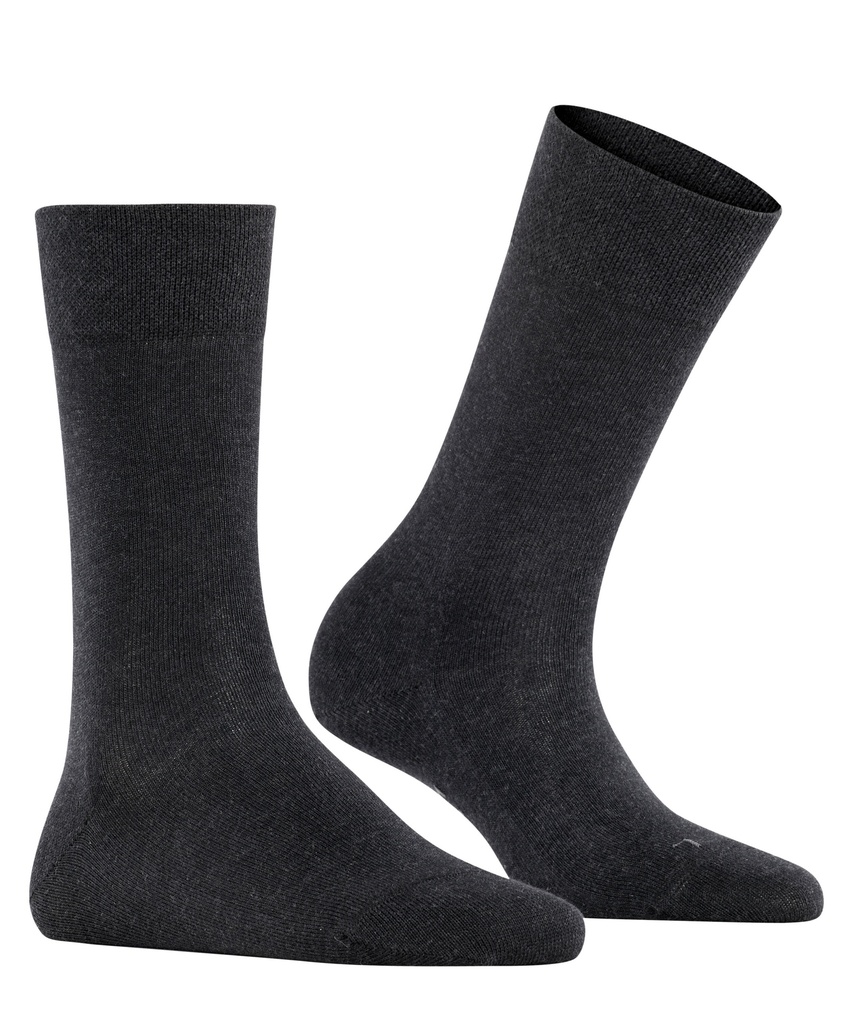Chaussettes coton dame FALKE "Sensitive London" 47686 - Anthracite 3089