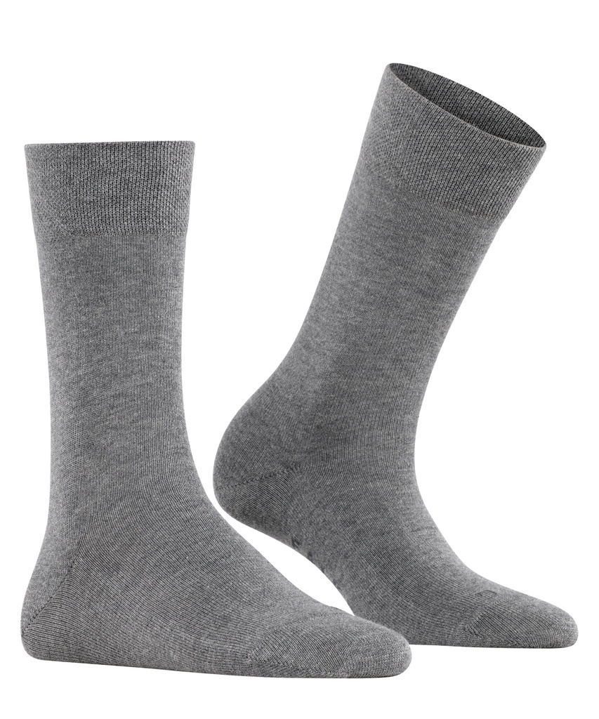 Chaussettes coton dame FALKE "Sensitive London" 47686 - Greymix 3399