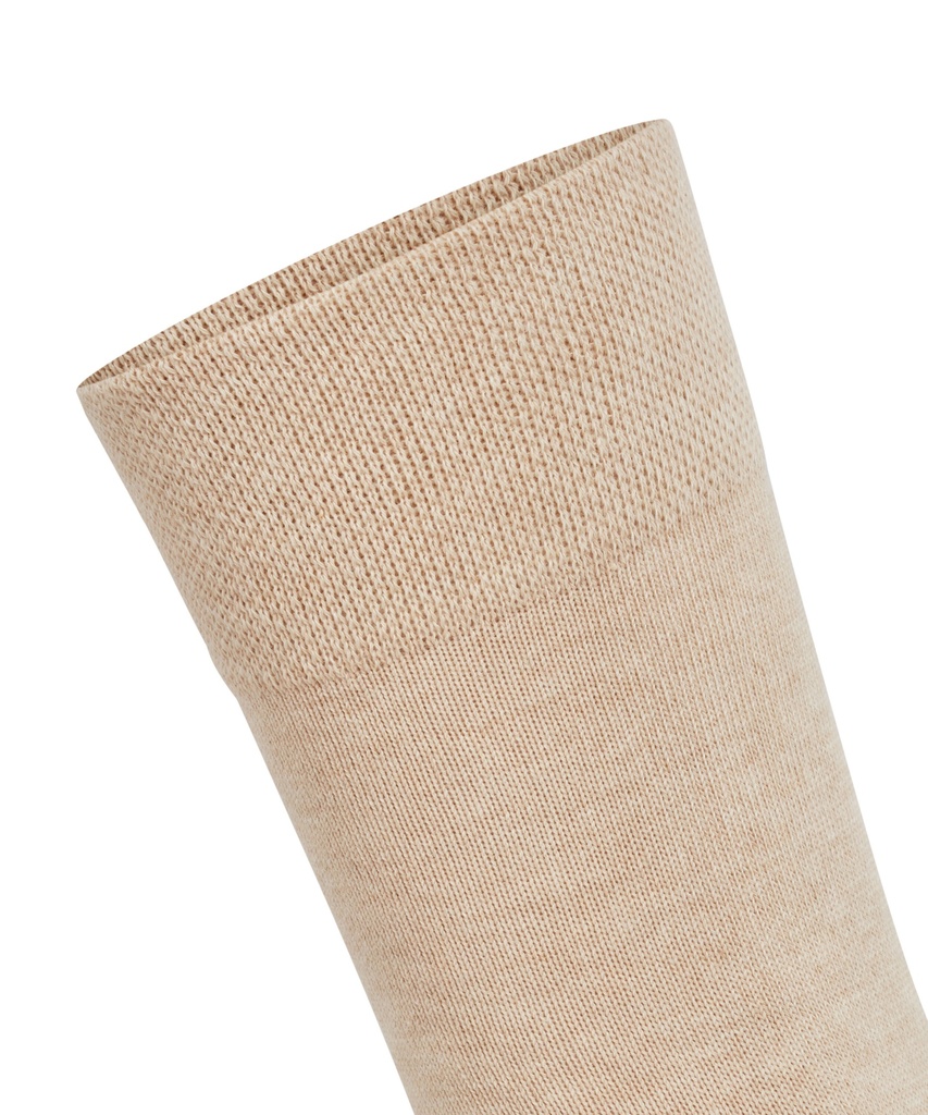 Chaussettes coton dame FALKE "Sensitive London" 47686 - Sand mel 4659