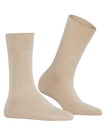 Chaussettes coton dame FALKE "Sensitive London" 47686 - Sand mel 4659