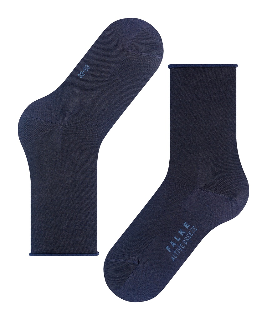 Chaussettes dame FALKE "Active Breeze" 46125 - Dark navy 6379