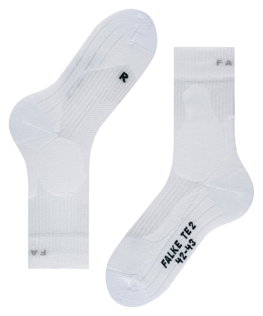 Chaussettes de sport Hommes FALKE "Tennis TE2" 16833 - White 2000