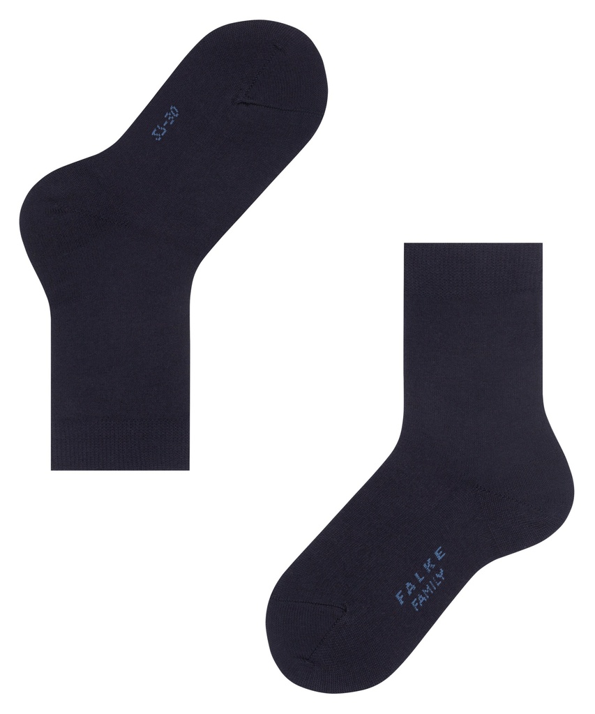 Chaussettes enfants 95%  Coton FALKE "Family We Care" 12998 - Dark navy 6170